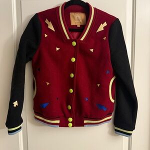 Elfsack Stylish Kids Jacket with Colorful Accents Small